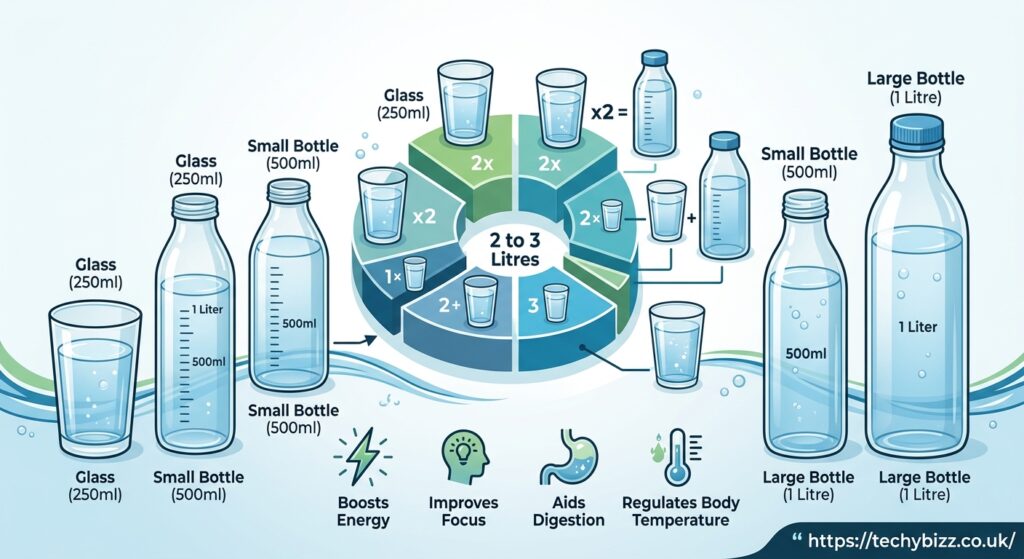 how much water to drink a day