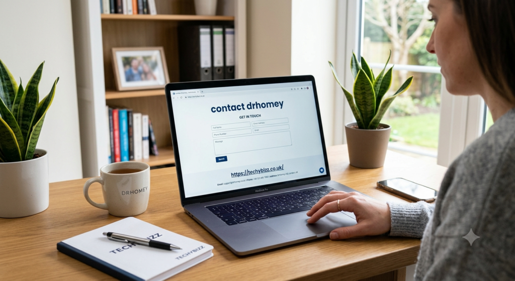 Contact DrHomey: How to Reach the Website, Email, and Support Team contact drhomey