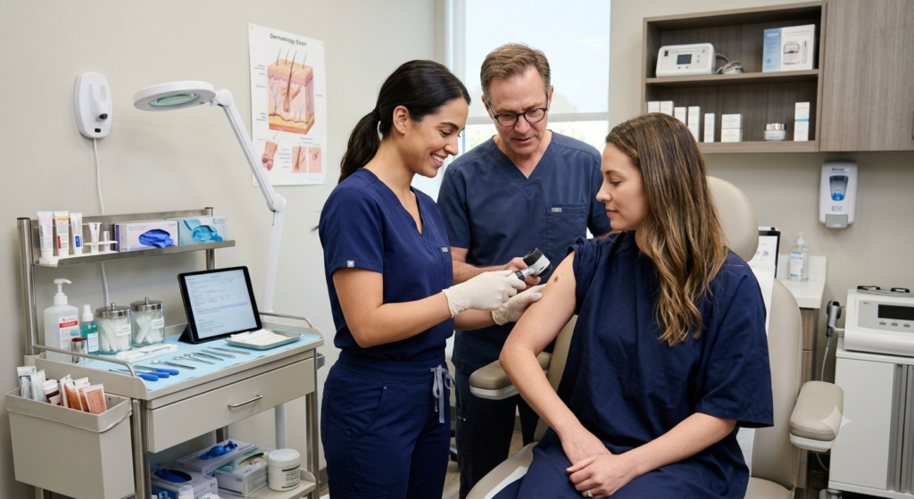 Dermatology Medical Assistant: Role, Skills, Duties, and Career Guide dermatology medical assistant